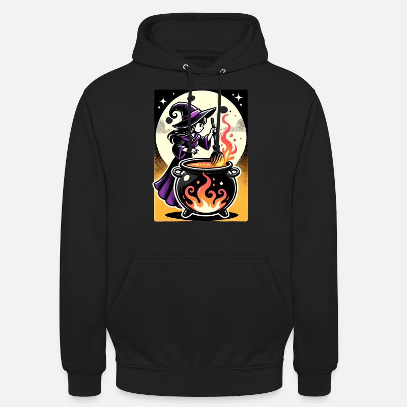 Devils Witch Design - Unisex Hoodie - black