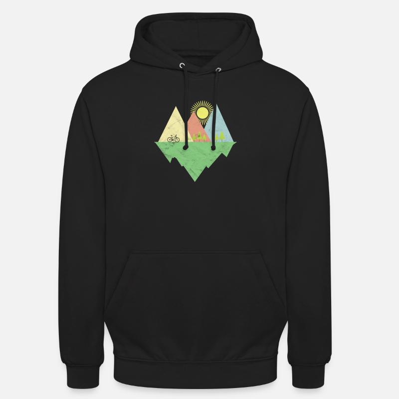 Vélo Tour Vélo - Sweat-shirt à capuche unisexe - noir
