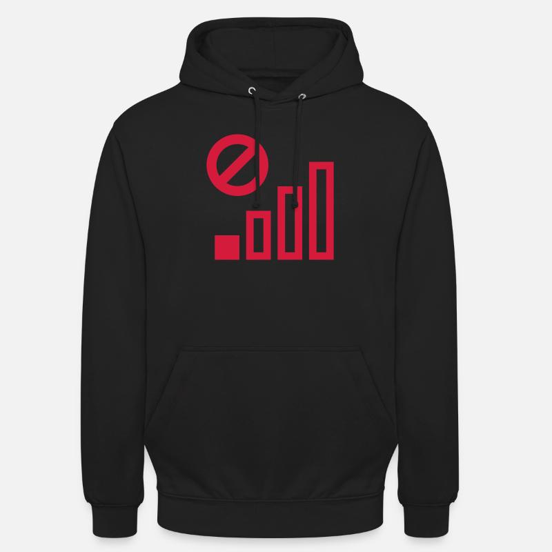 Couverture d’une mauvaise connexion cellulaire - Sweat-shirt à capuche unisexe - noir