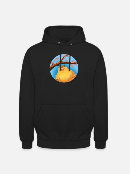 Spring chicks - Unisex Hoodie - black
