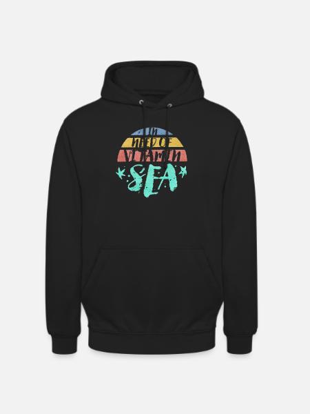 Vitamin Sea retro - Unisex Hoodie - black