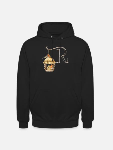 ROBIN - Unisex Hoodie - black