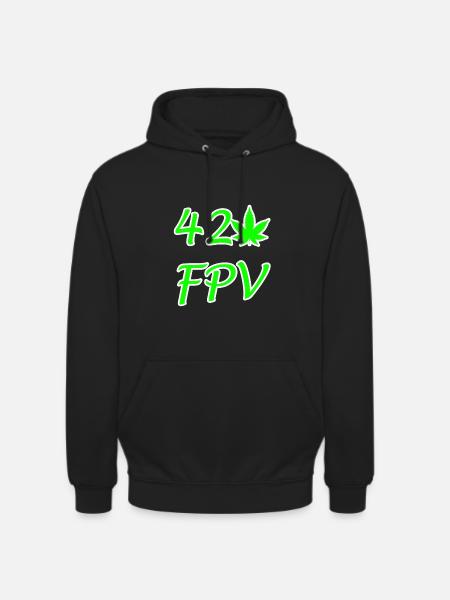 420 FPV - Unisex Hoodie - Schwarz