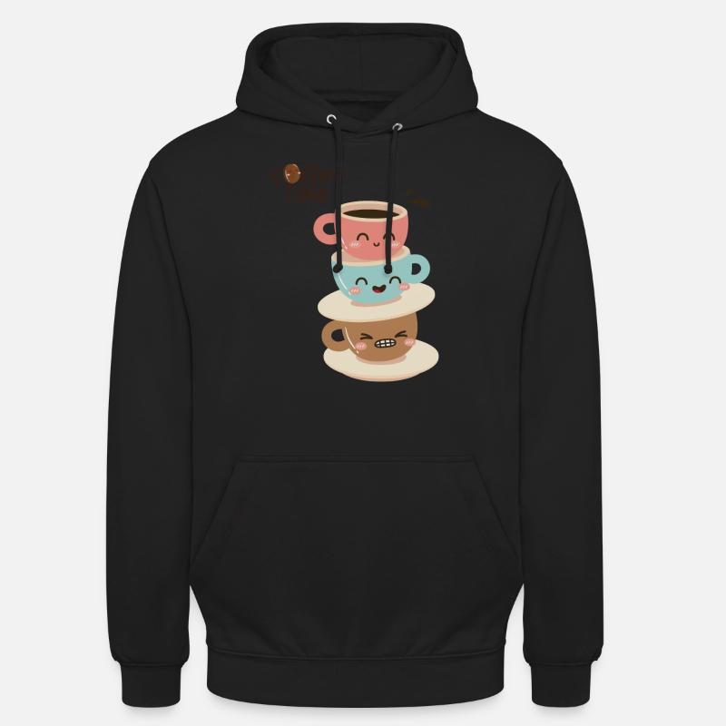 Kaffeezeit 2 - Unisex Hoodie - Schwarz