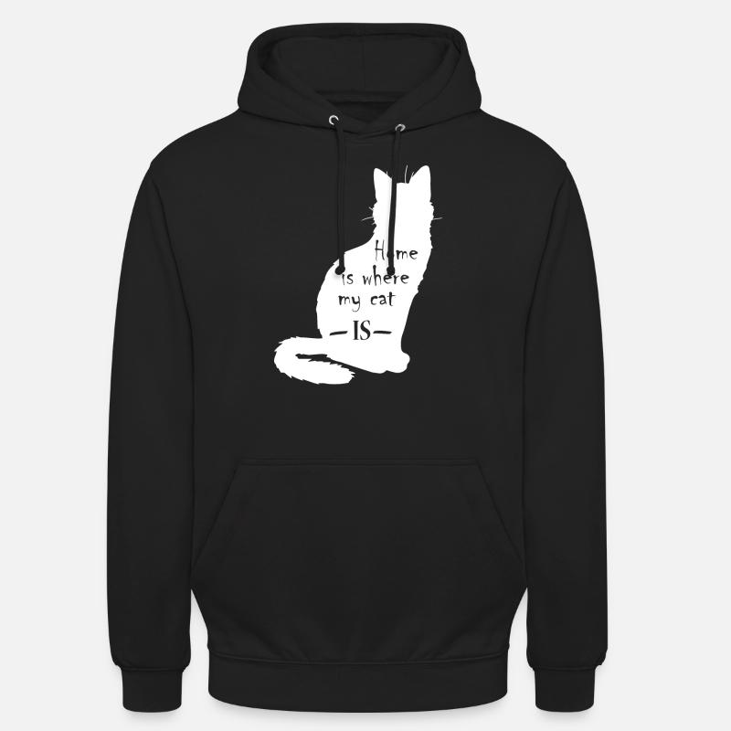 Chat Chat Pet - Sweat-shirt à capuche unisexe - noir