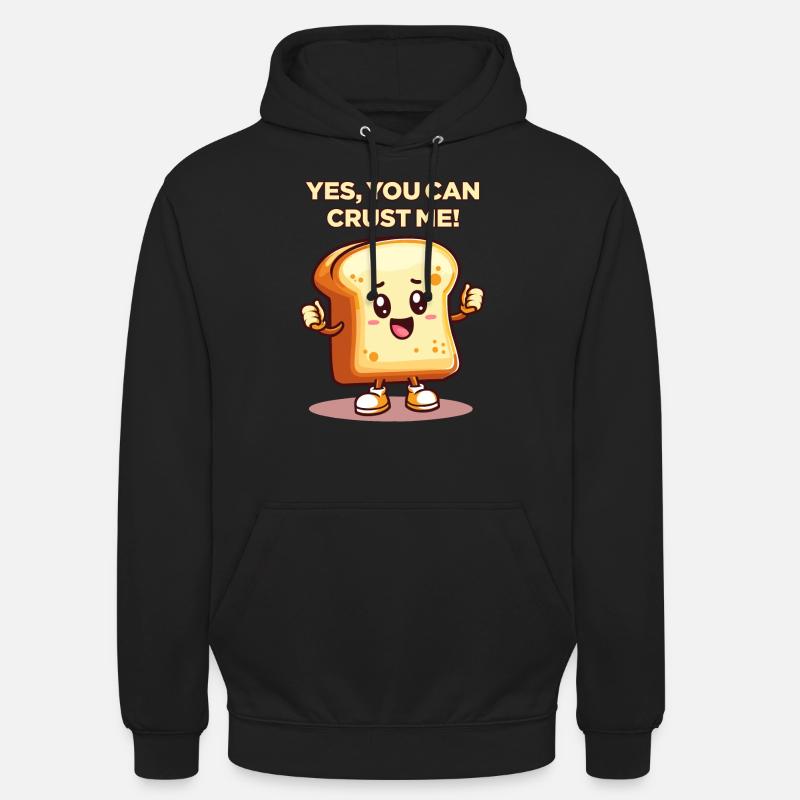 Du kannst mich verkrusten - Unisex Hoodie - Schwarz