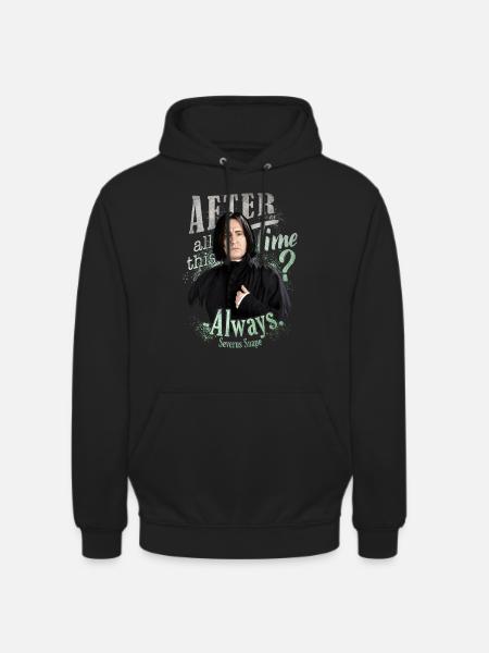Harry Potter Serverus Snape Always. - Unisex Hoodie - Schwarz