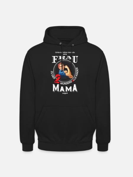 Mama - Unisex Hoodie - Schwarz