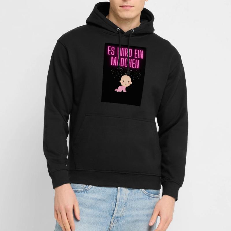 Es wird ein Mädchen Unisex Hoodie