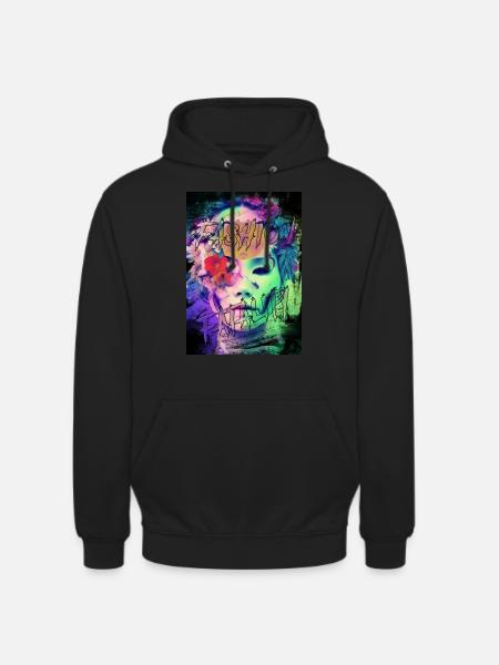 MODE-TODESFALL 1 - Unisex Hoodie - Schwarz