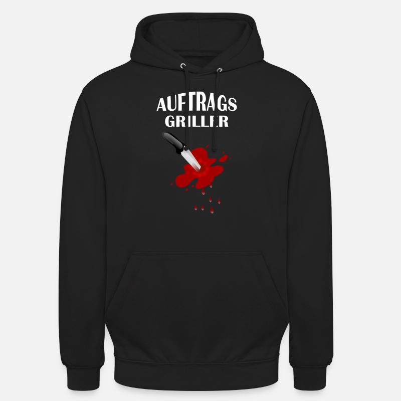 AUFTRAGSGRILLER - Unisex Hoodie - Schwarz