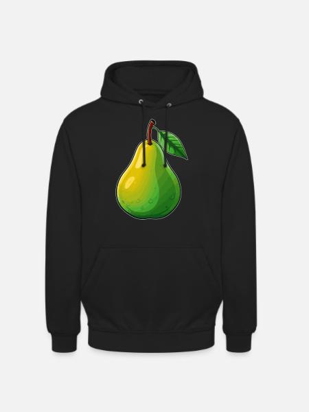 A pear - Unisex Hoodie - black