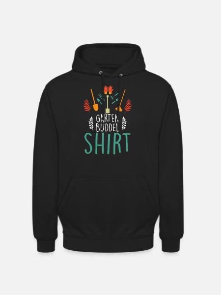 Garten Buddel Gärtner - Unisex Hoodie - Schwarz
