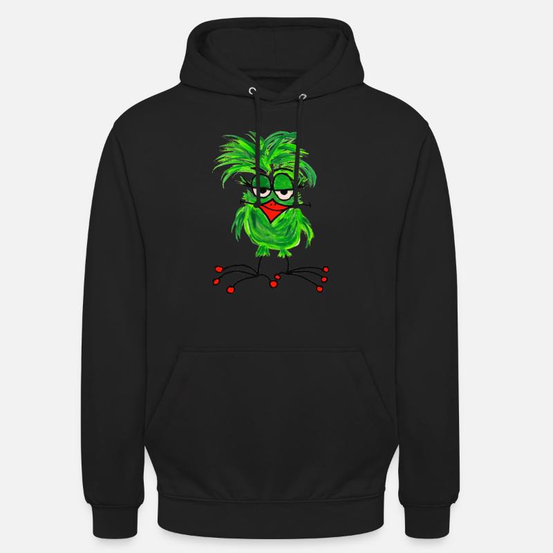 Les Fladders - Dis juste - Sweat-shirt à capuche unisexe - noir