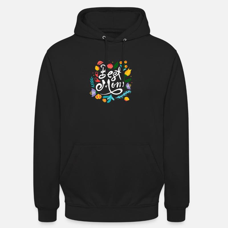 Best Mom Best Mom - Sweat-shirt à capuche unisexe - noir