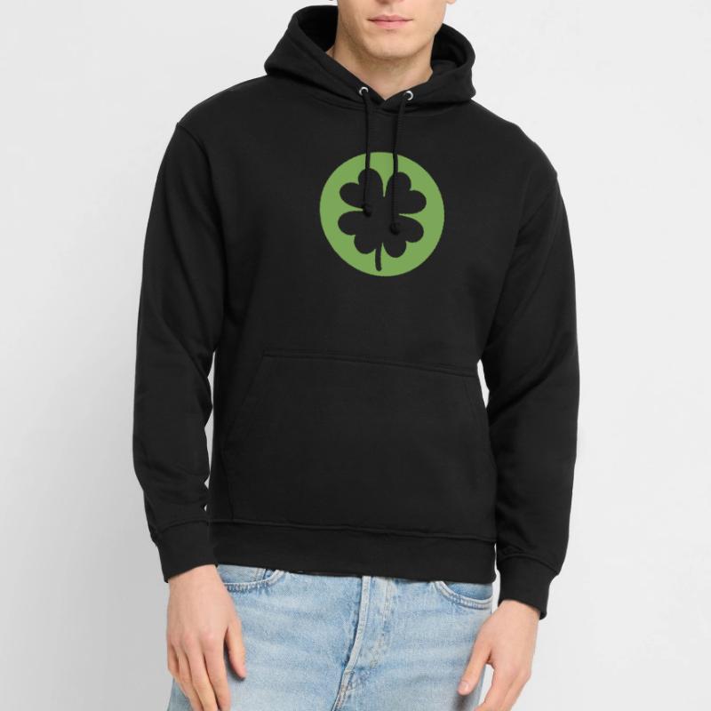 Trèfle vert pour la Saint-Patrick Sweat-shirt à capuche unisexe