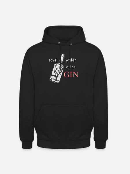 Save water - Unisex Hoodie - black