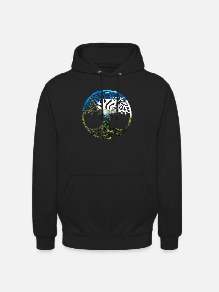BaumdesLebensZillertal - Unisex Hoodie - Schwarz