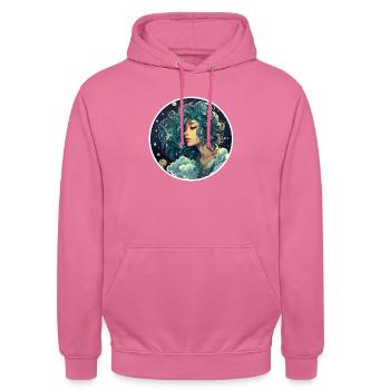 Science Fiction Fantasy - Unisex Hoodie - Pink - Vorne - Alina (178cm) & Michal (187cm)