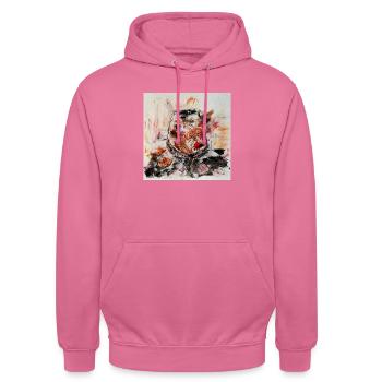 cocktail Plaisir Apéritif - Sweat-shirt à capuche unisexe - rose - Devant - Alina (178cm) & Michal (187cm)