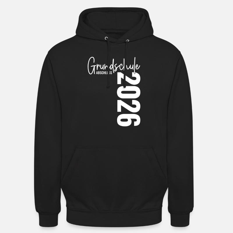 Abschluss 2026 Grundschule - Unisex Hoodie - Schwarz