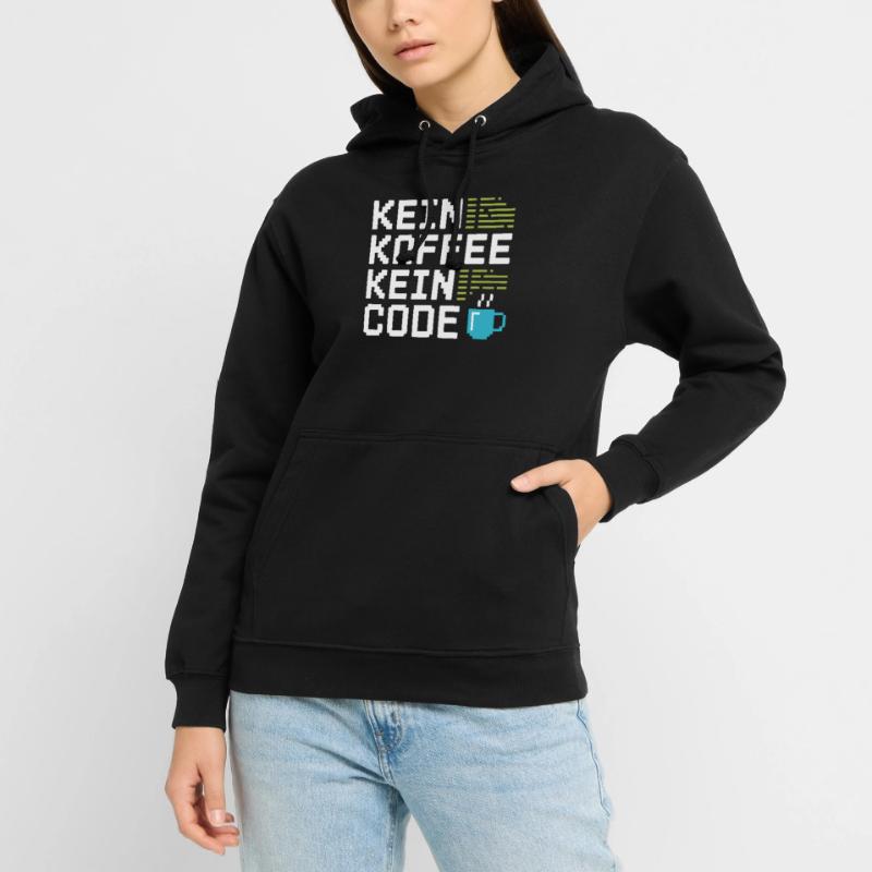 No Coffee No Code Programmeur Informaticien Sweat-shirt à capuche unisexe