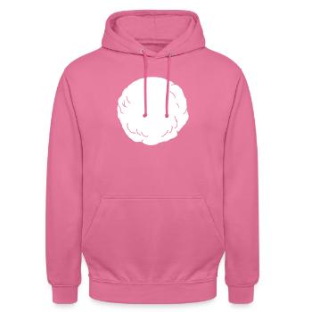 Perfect snowball - Unisex Hoodie - pink - Front - Alina (178cm) & Michal (187cm)