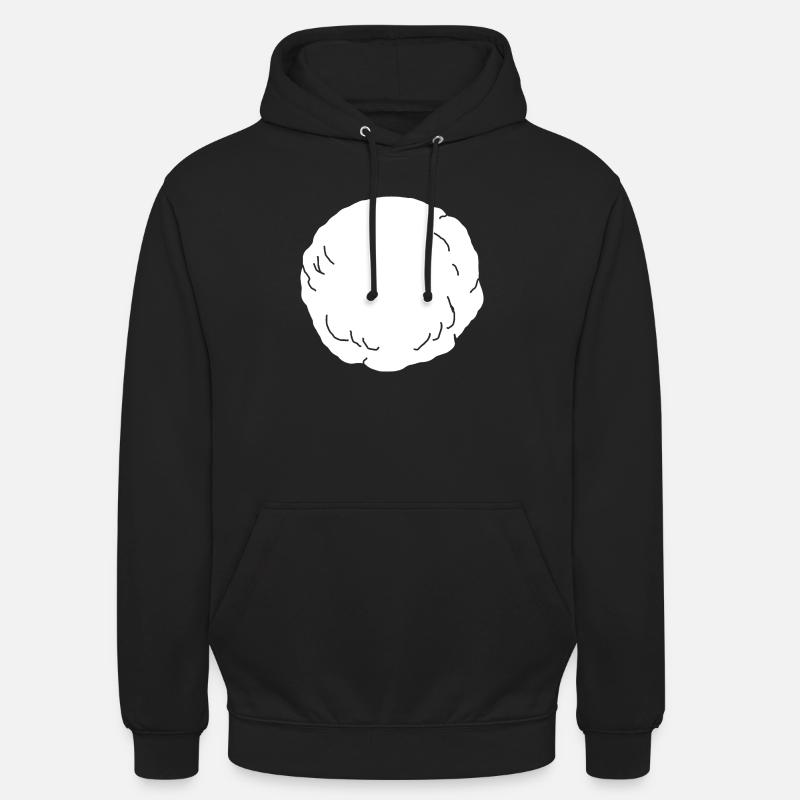 Boule de neige parfaite - Sweat-shirt à capuche unisexe - noir