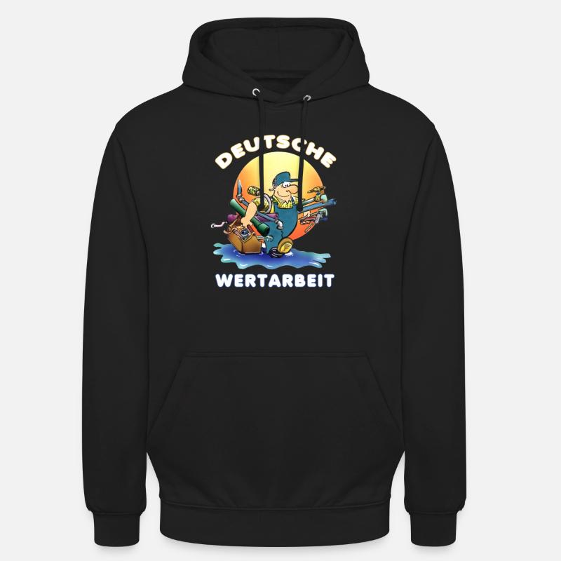 Handwerker - Unisex Hoodie - Schwarz