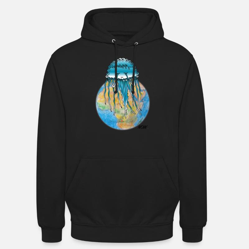 Les méduses sont des créateurs de vie - les gardiens d'Orbis - Sweat-shirt à capuche unisexe - noir