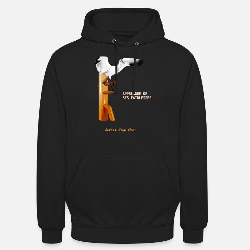wing chun kran - Unisex Hoodie - Schwarz