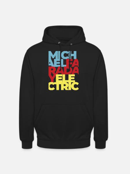 Michael Faraday Elektromagnetismus Physik Wissenschaft - Unisex Hoodie - Schwarz