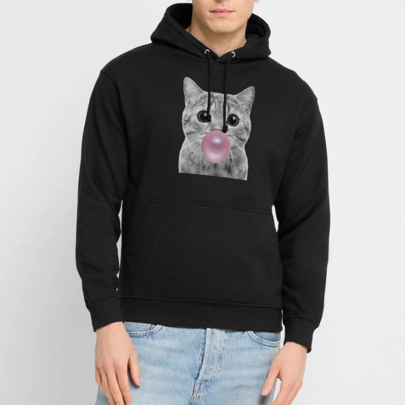 Chat bulle Sweat-shirt à capuche unisexe