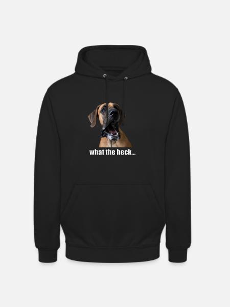 What the heck..! - Unisex Hoodie - Schwarz