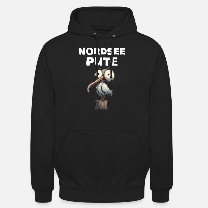 Nordsee Diva - Unisex Hoodie - Schwarz