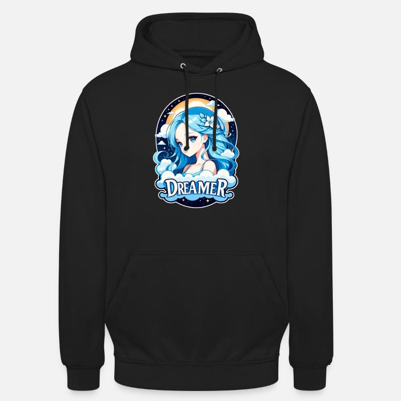 Träumer - Träumer - Träumer - Traum - Träumerei - Unisex Hoodie - Schwarz