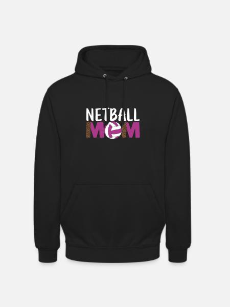 Love Netball Netball Player Gift - Unisex Hoodie - black