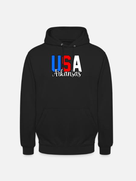 Arkansas Usa gift - Unisex Hoodie - black