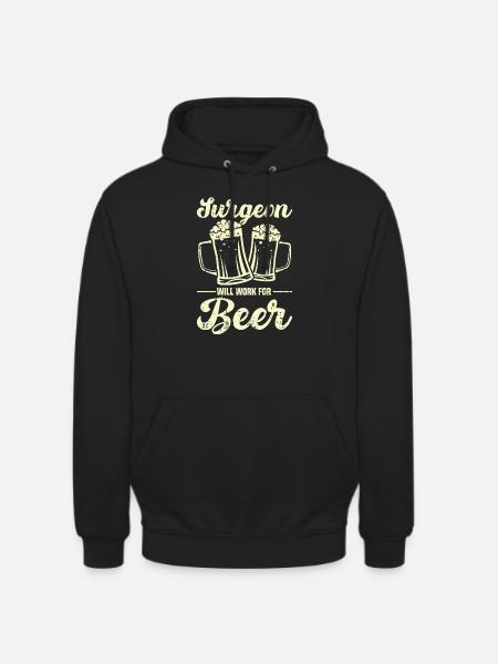 Chirurg - Unisex Hoodie - Schwarz