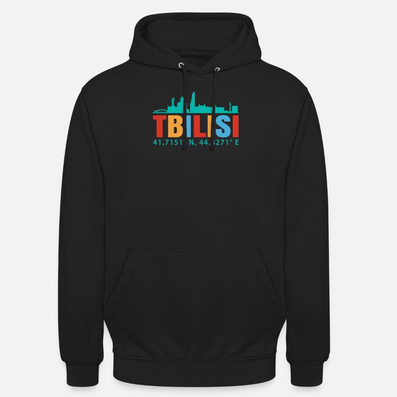 Tiflis - Unisex Hoodie - Schwarz