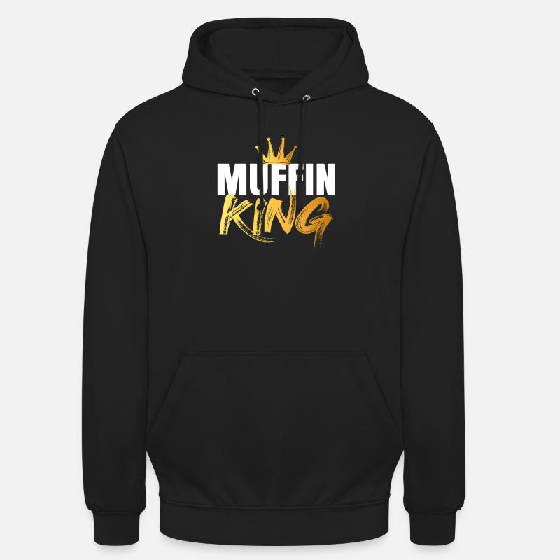 Muffin - Sweat-shirt à capuche unisexe - noir