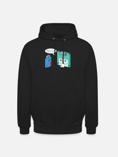 We're sorry you're overqualified - Unisex Hoodie - black