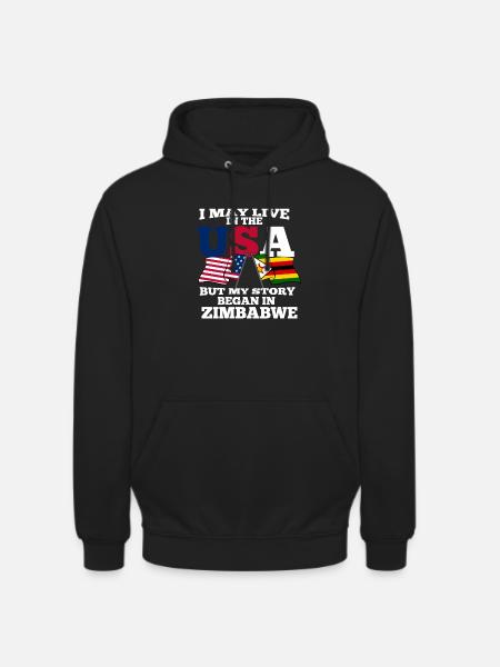 Zimbabwe - Unisex Hoodie - black