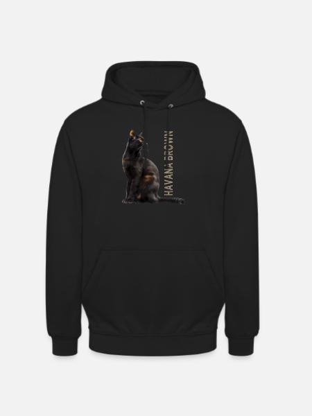 Havana brown - Unisex Hoodie - black