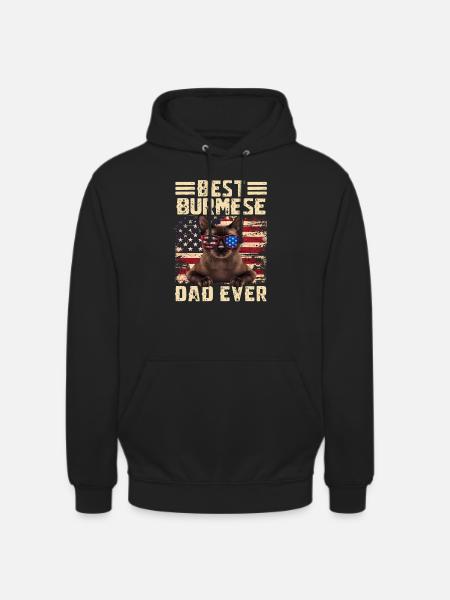 Burmese Dad - Unisex Hoodie - black