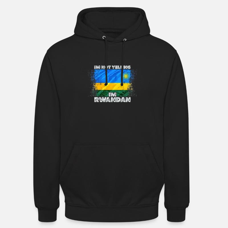 Ruanda - Unisex Hoodie - Schwarz