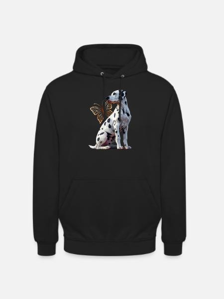 Dalmatinisches - Unisex Hoodie - Schwarz