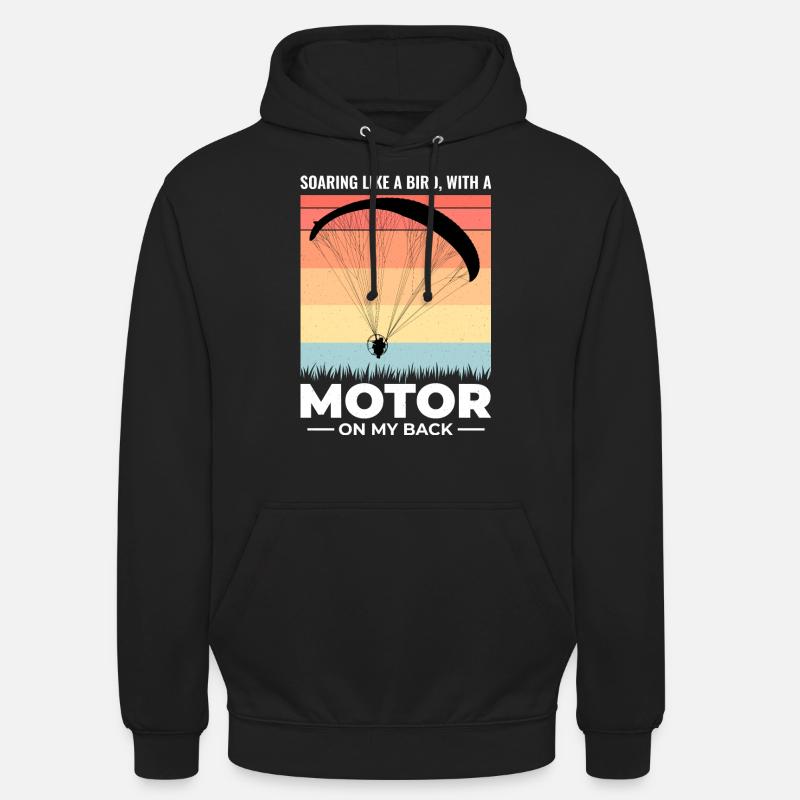 Paramotor Pilot Paramotoring Powered Paraglider Unisex Hoodie