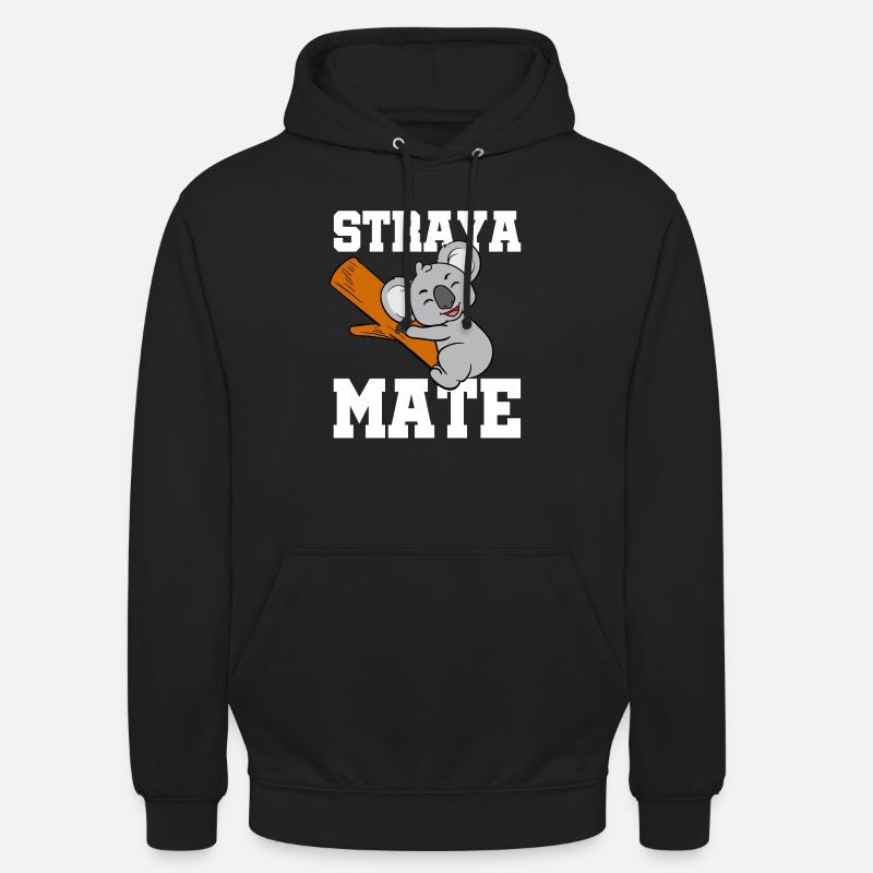 Straya Mate - Sweat-shirt à capuche unisexe - noir