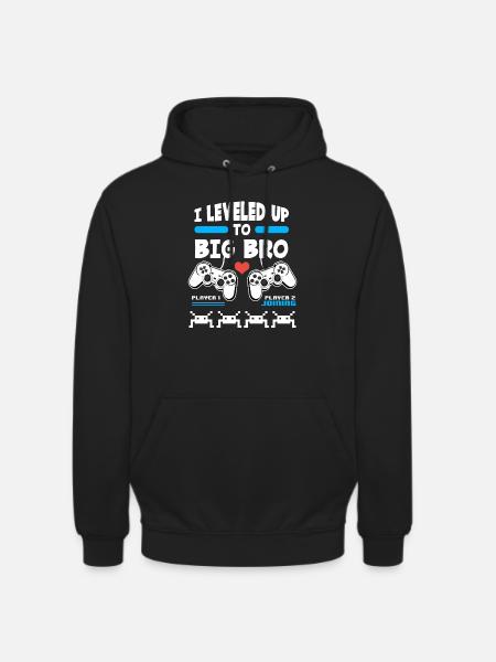 Ik kwam tot Big Bro - Uniseks hoodie - zwart
